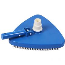 Dreieckiger Vinyl-staubsaugerkopf – Für Aufstell- Und Einbaupools, Neutral, Mittelblau