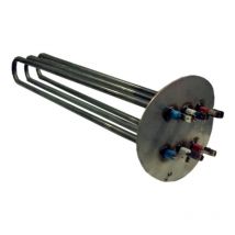 Thermor - Dreiphasen-, Allstrom-Tauchsieder-Widerstand 5000W - 230/400V (gebogener Flansch)