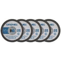 Sc476 2615s476jb Trennscheibe Gerade 38 Mm 5 St. Kunststoff - Dremel