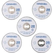Dremel SC456 EZ SpeedClic Metal Cutting Wheels, Pack of 5