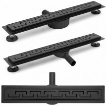 REA - drenaje lineal greek pro negro matt 90
