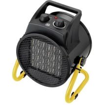 Dx 924301 - Canon À Chaleur 3000w- 24x 29 X 20.5 Cm - 2.45 Kg - Noir / Jaune