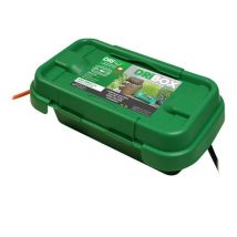 Dri Box - DriBox Small Green Weatherproof Connection Box | Outdoor Plug Lights - Green