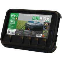Dri Box - DriBox Medium Black Weatherproof Connection Box | Outdoor Plug Lights - Black