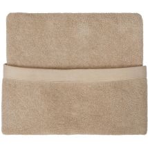 Drift Home - Abode Eco-Friendly Cotton Rich 600gsm Face Cloth, Natural, 3 Pack