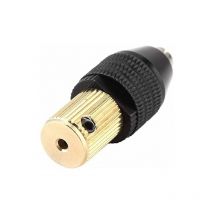 Briday - Drill Chuck, Self-Tightening Miniature Electric Drill Chuck with Non-Slip Texture Design, 0.3-3.4mm(3.17mm)