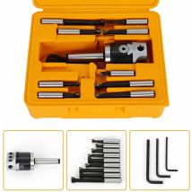 Osuper - Drill head MK2 M10 cnc drill head ø 50 mm with boring bar housing for milling machine milling tool set