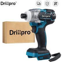 Dmtool - Drillpro Tournevis électrique sans fil et sans balais Foreuse 1/4 pouce compatible avec la batterie Makita 18V