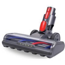 Dripl Bürste Passend Für Dyson V7/v8/v10/v11/v15 Staubsauger, Bodendüse Mit 5 Led-leuchten & Direktantrieb Für Hartböden, Dyson Aufsatz Mit Flexiblem 
