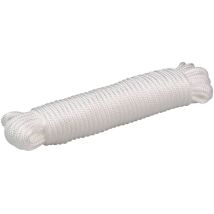 Cordon nylon blanc – Embrasse de rideau – Solide et polyvalent – Matières, Longueur