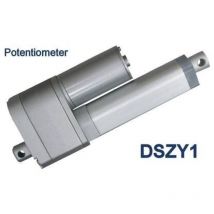 Drive System Europe By Msw - Cilindro elettrico DSZY1-24-10-200-POT-IP65 004102 Lunghezza corsa 200 mm Spinta 250 n 24 v/