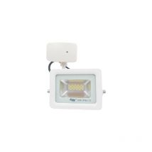 Projecteur led 10w avec capteur de mouvement pir cre'pusculaire 6000 k lumie're blanche froide support de montage inclus - Driwei