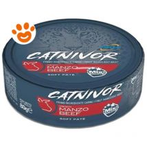 Catnivor Soft Patè per Gatti da 80 gr Manzo - DRN