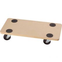 290695 economy Piattaforma con ruote Capacità di carico (max.): 200 kg 590 mm x 290 mm x 120 mm - Dörner+helmer