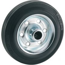 Doerner + Helmer 710202 pieno di gomma ruota 160 x 40 x 20 mm con cuscinetto a rulli mozzo larghezza 58 mm