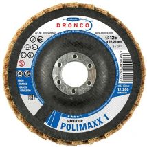 115X22.23MM Polimaxx 3 Flap Disc Conical - Dronco