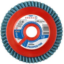 Roue De Polissage Polispeed 125mm Grain Moyen - Dronco - 5542306100
