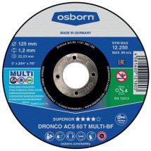 Dronco - Osborn Kombi-Scheibe ACS60T Multi 115x1,2 mm T41 10 Stk