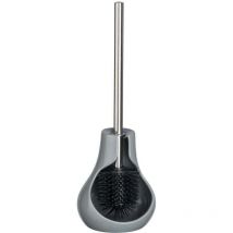 Drop Neo Silikon-toilettenbürste, Schwarze Keramik-toilettenbürste, 14 X 40 X 13,5 Cm, Grau