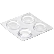 Tampons de protection adhésifs pour étagère ø19 x4 mm (blister 4 uni) Inofix