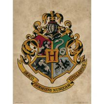 Druck 30x40 cm harry potter hogwarts wappen