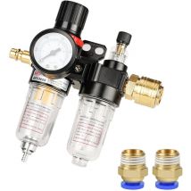 Druckluft-Druckminderer 1/4 Zoll Druckluft-Wasserabscheider
