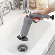 Universelle Pressluftpistole zur Abflussreiniung, mit Adaptern KlinGun Innovagoods