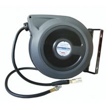 Druckluft-Schlauchaufroller 15 m Schlauch 10 x 15,5 mm