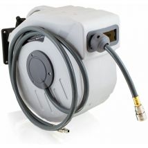 Bituxx - 20m Druckluft Schlauchtrommel automatik Druckluft Schlauchaufroller 1/4' Zoll Anschluss Automatik Schlauchaufroller für Wandmontage (20m /