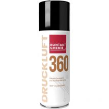 Druckluft 360 33162-DE Druckluftspray nicht brennbar 200 ml - Kontakt Chemie