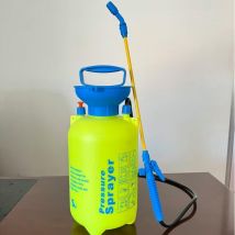 Drucksprüher 5l, Gartensprüher Unkraut Sprüher, Pumpsprüher, Gelb
