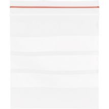 Druckverschlussbeutel mit Beschriftungsstreifen (b x h) 100 mm x 150 mm Transparent Polyethylen