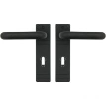 Pz Drückergarnitur, Kunststoff schwarz - Domoferm