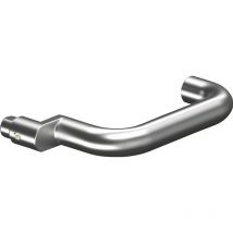Ogro - Drückerlochteil premium 8100 - ohne Rosette, a, 23,5 mm, silber eloxiert Türbeschlag dormakaba