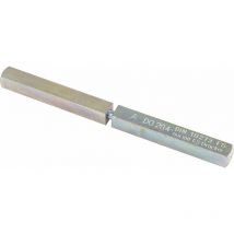 Drückerstift pr 120 fs - Vierkant 9mm, geteilt, 77/77, Stahl verzinkt Vierkantstift Dormakaba