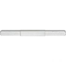 Halcö - Drückerstift vierkant abgesetzt von 8,5 - auf 8 mm, Länge 110 mm Stahl verzinkt