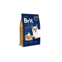 Croquettes pour chats Brit premium by nature adulte Saumon 1,5 kg