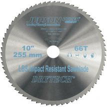 Jepson - DryTech D-255x25.4x1.5 mm 66z de acero de acero cuchilla para acero con jepso resistente a las lbs resistentes a las lbs