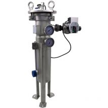 Toodo - Désemboueur Magnétique Inox 33/42 - 1 pouces 1/4 Avec Circulateur 4 M3/h Et Poche Filtrante 50μm - 10 Bars Max