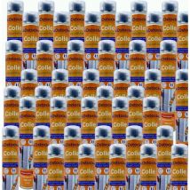 Dstock60 - 48 colles de montage polyuréthane pistolable - Colle polyuréthane non expansive - Pour le collage et montage de matériaux isolants,