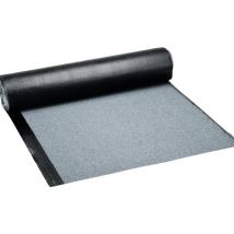 Dstock60 - Rouleau 5 Mètres de feutre bitume gris souris - Largeur 1 m - Couvre 5 m2 – Découpe au mètre – Etanchéité toiture. niche. cabane.