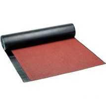 Dstock60 - Rouleau 5 Mètres de feutre bitume rouge - Largeur 1 m - Couvre 5m2 - Découpé au mètre – Etanchéité toiture. niche. cabane.
