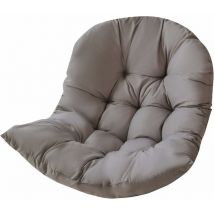 Galozzoit - Coussin de chaise, coussin de chaise relax, coussin rembourré de chaise d'oeuf de balançoire, coussin de panier suspendu en osier et