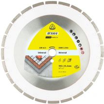 Klingspor Dt 350 U Diamanttrennscheiben, 300 X 2,8 X 20 Mm 21 Segmente 40 X 2,8 X 10 Mm, Standardverzahnung