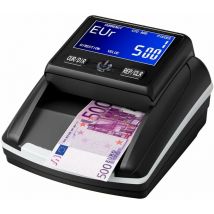 Détecteur de Faux Billets Portable, affichage lcd avec detecteur de contrefaçon uv mg, Batterie rechargeable incluse, pour euro us Dollar,Pound