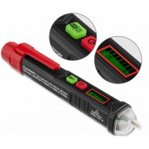 Détecteur de Tension sans Contact avec Lampe de Poche, Alarme Sonore et Lumineuse - Conforme aux règles de recherche Google et aux habitudes d'achat