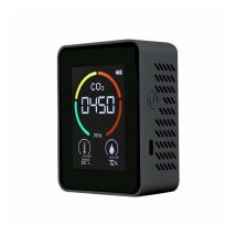 Delitech - Détecteur et afficheur de CO2 - Compact - Capteur - Semiconducteur / Electrochimique
