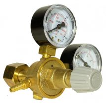 Tecnoweld - Régulateur de pression avec Manomètre pour gaz Argon /co2 Inerte Soudage mig/mag