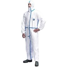 Combinaison Jetable 600 Plus Taille Xxl Blanc Catégorie Epi Iii