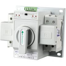 Dual Power Automatic Transfer Switch 2P 63A Umschalter Klasse CB ATS Home Einphasig 220V MUMU